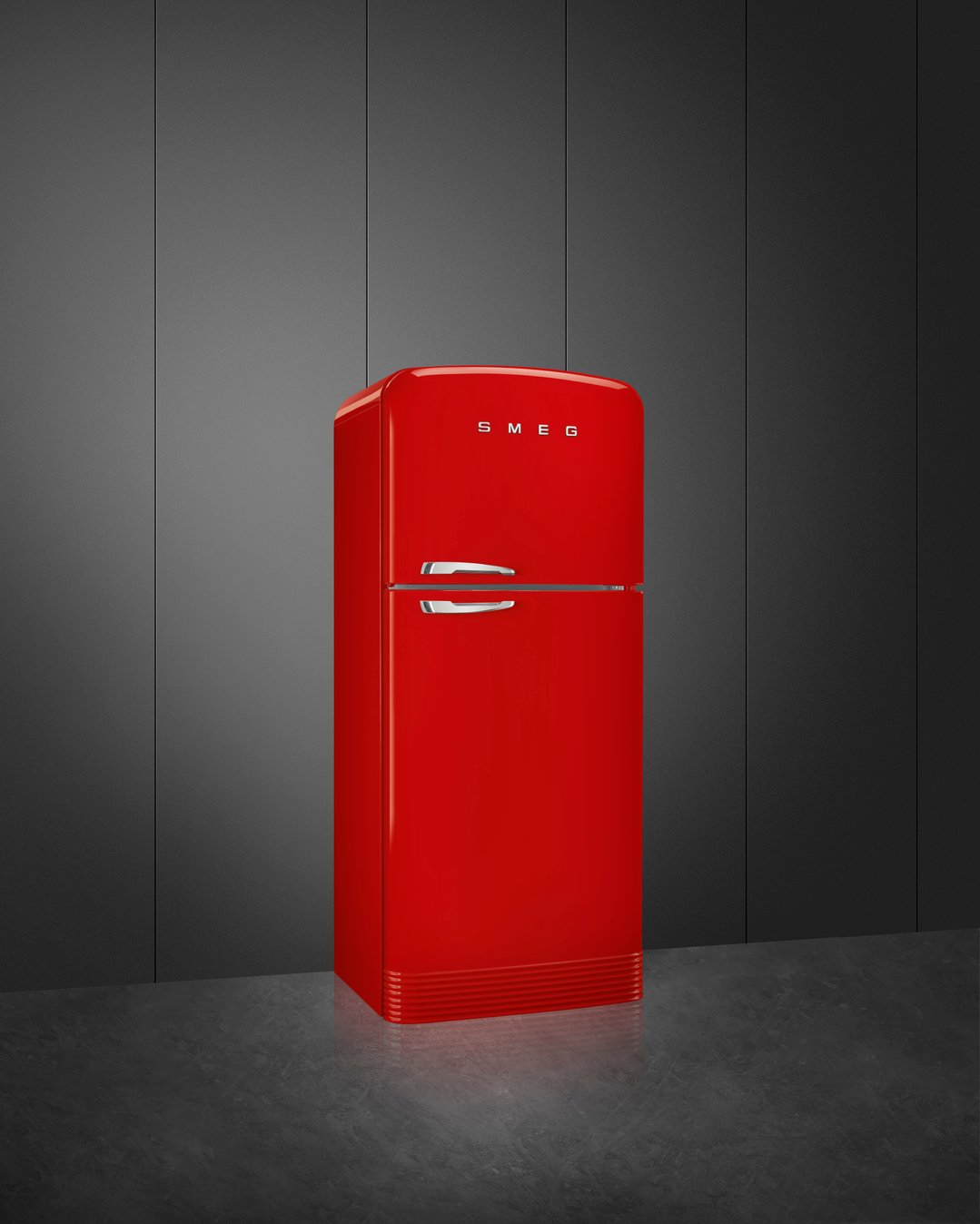 Smeg FAB 50 50’S Style Retro Refrigerator, Right Hand - Red FAB50RRD5AU
