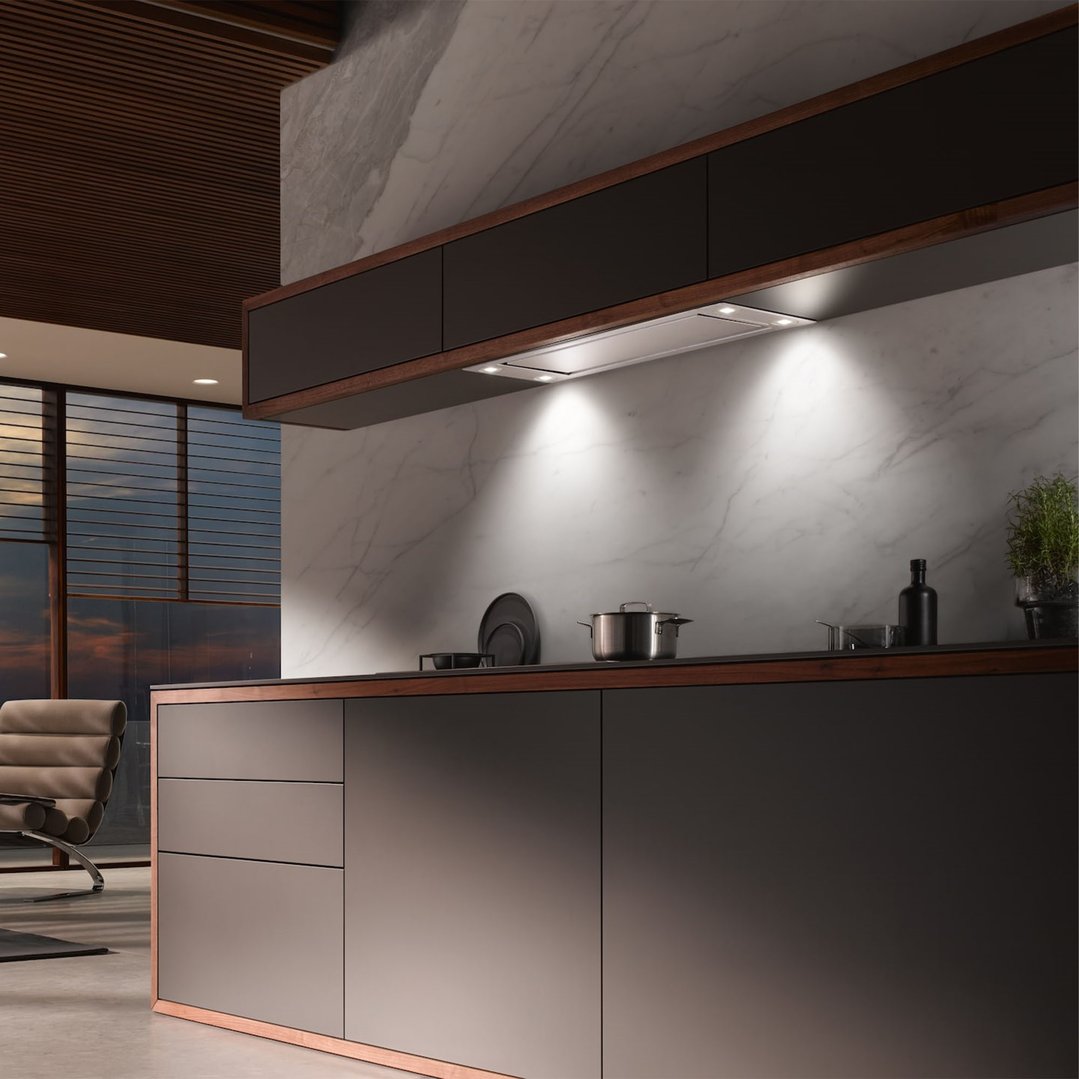 Miele 88cm Built-In Rangehood with Wi-Fi Connectivity Stainless Steel DA2698