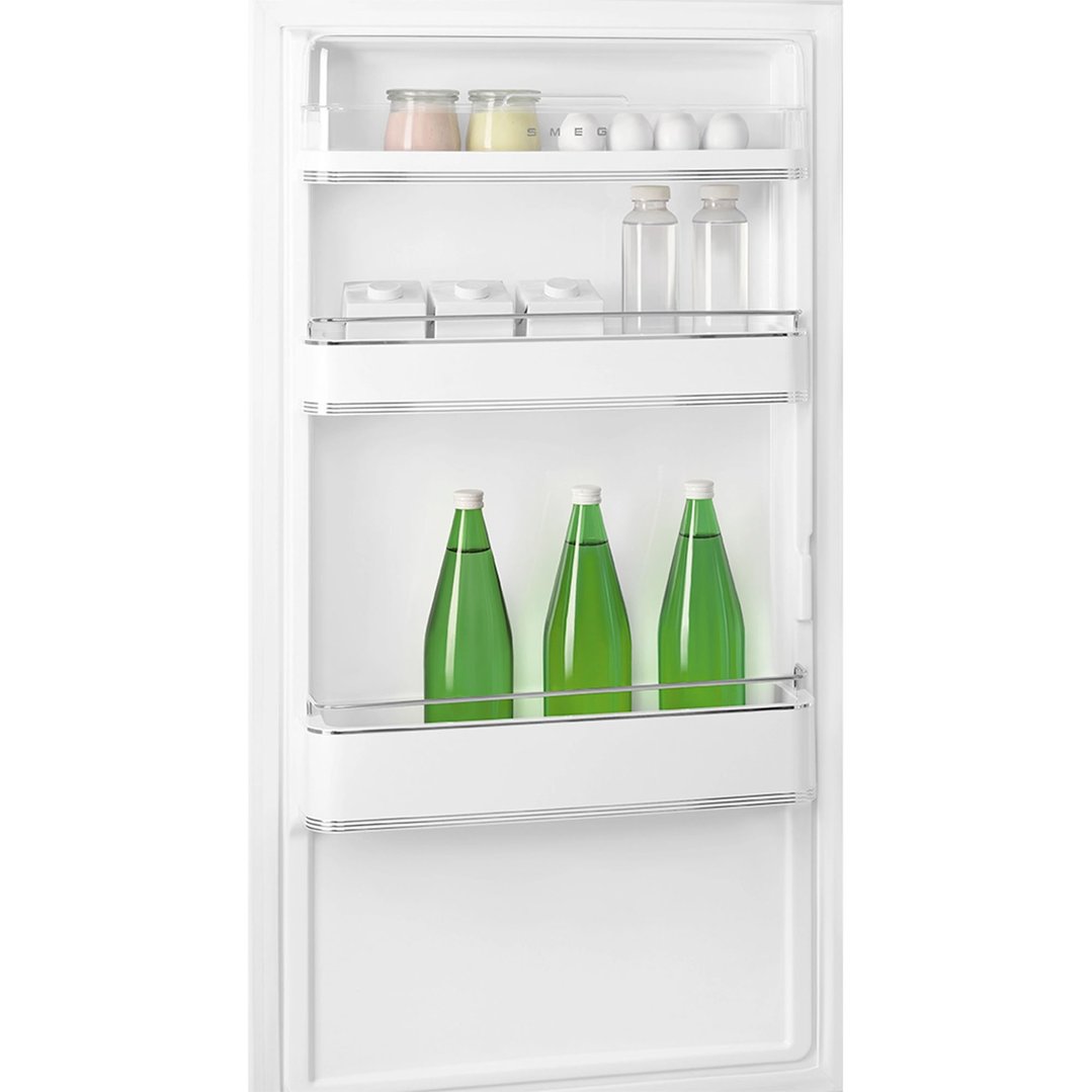 Smeg FAB 32 50’S Style Retro Refrigerator, Left Hand - Cream FAB32LCR5AU