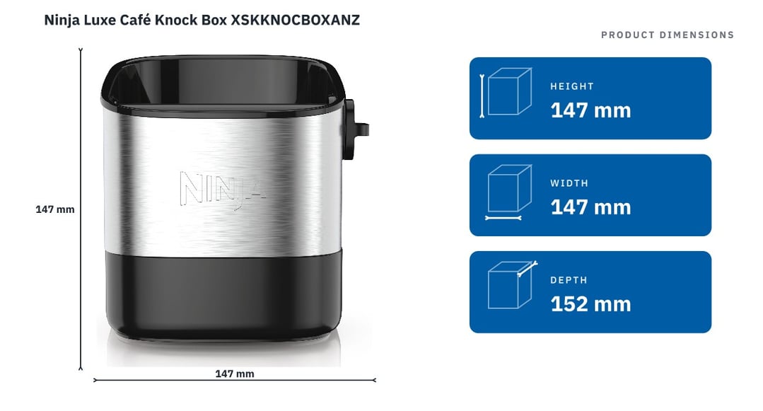 Ninja Luxe Café Knock Box XSKKNOCBOXANZ