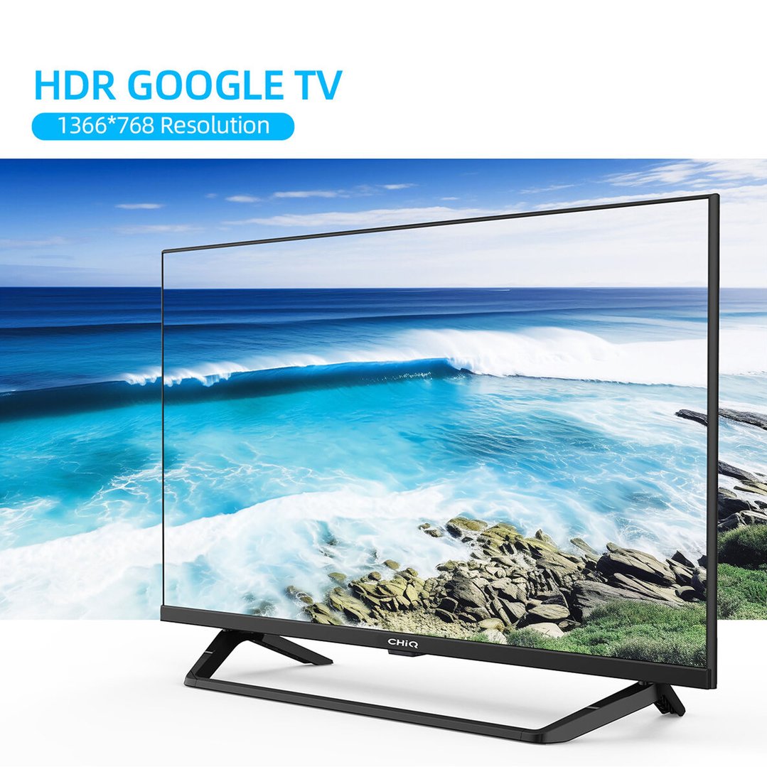 Chiq 32" LED HD Frameless Google TV L32G7PG