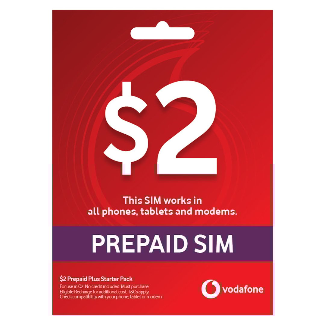 Vodafone 2 Prepaid SIM Starter Pack SIM100080. Buy Online with