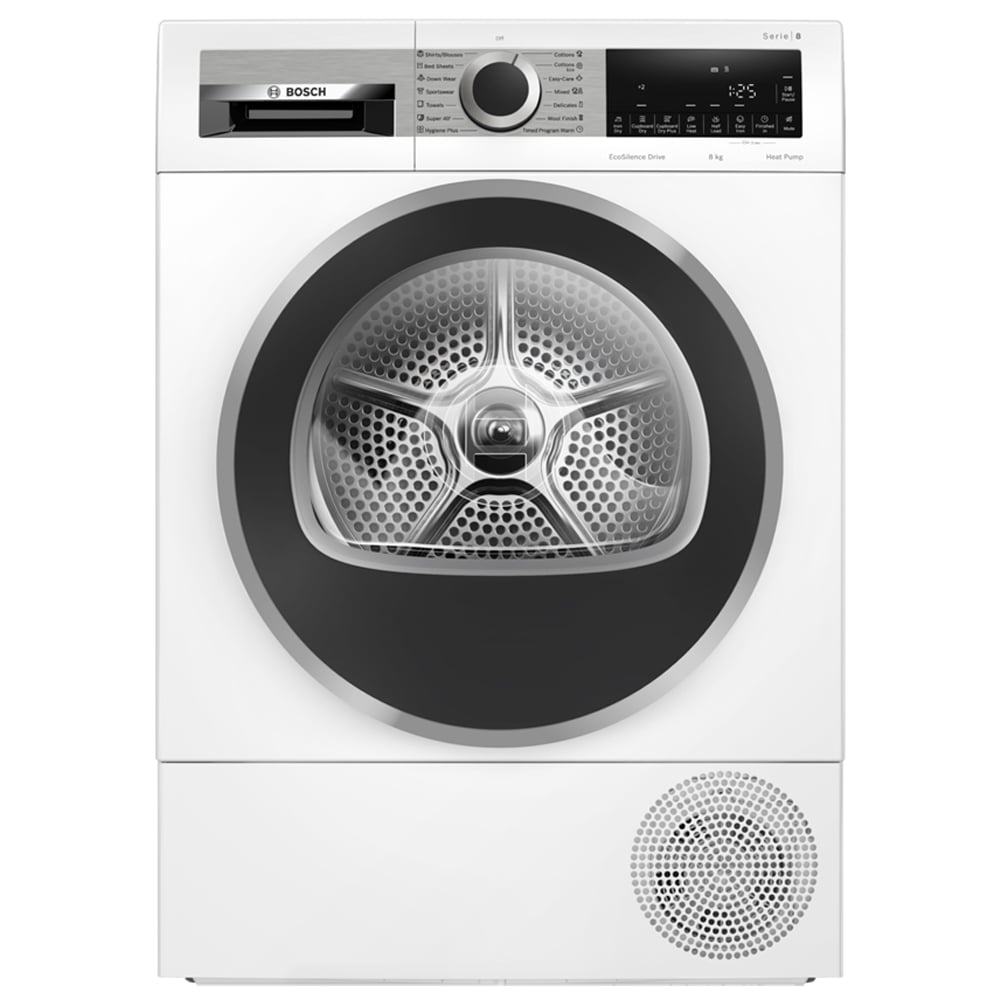 Bosch Series 8 Heat Pump Tumble Dryer 8 kg WQG235D8AU Buy Online with