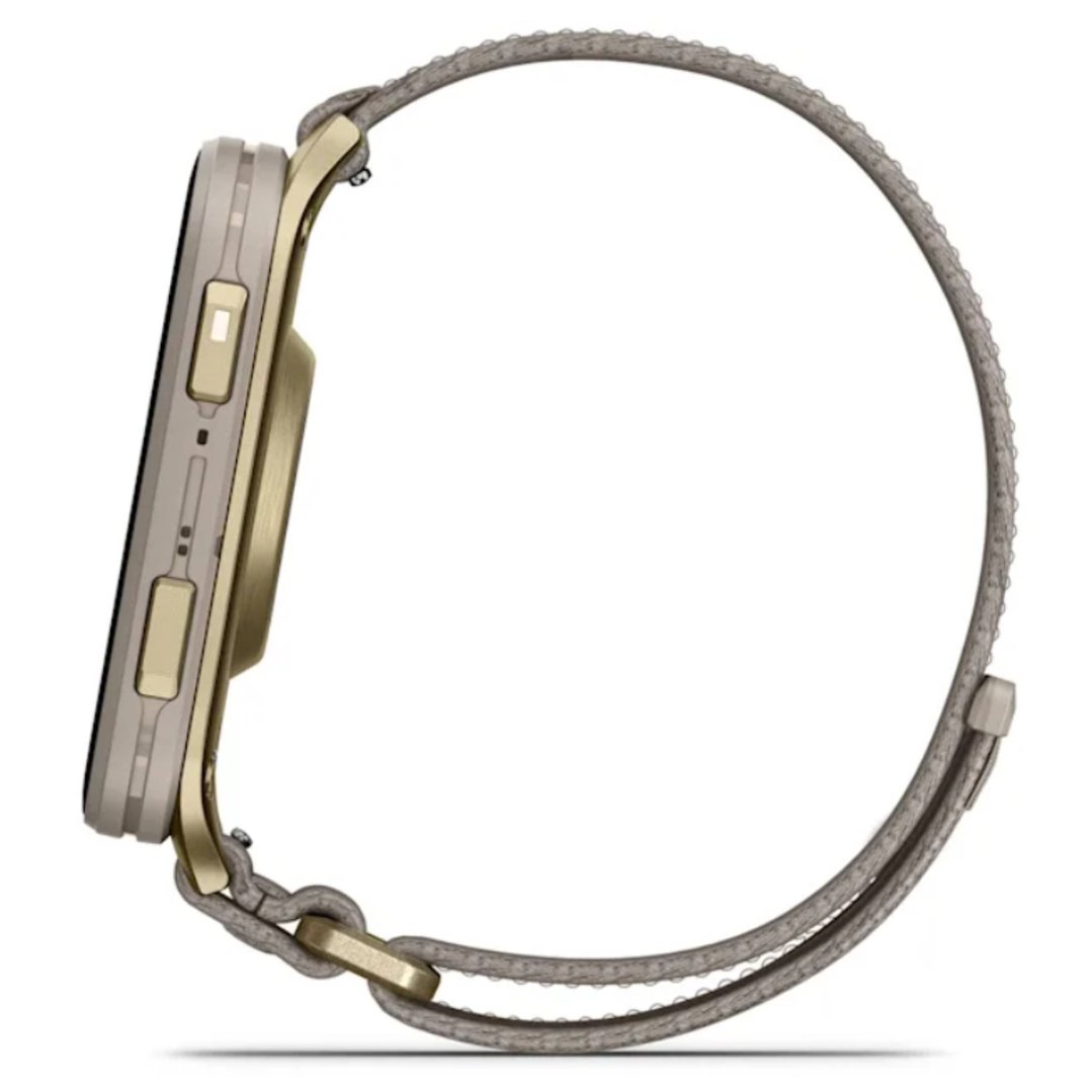 Garmin Venu® X1 Soft Gold with Titanium Caseback 010-02980-15