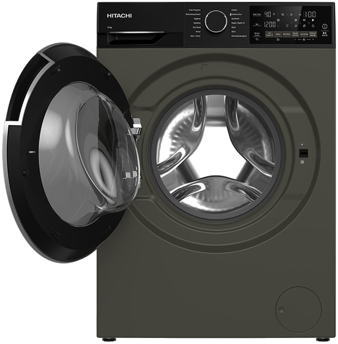 Hitachi 12KG Front Load Auto Dose Washer BD-120XKVEADM1