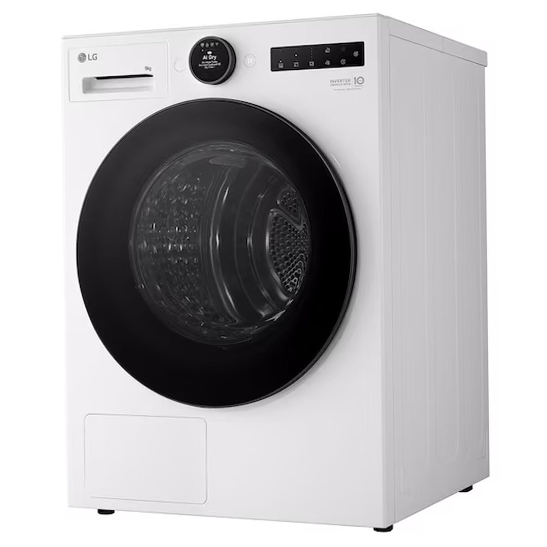 LG 9kg Series 9 Heat Pump Dryer - White DXH9-09W
