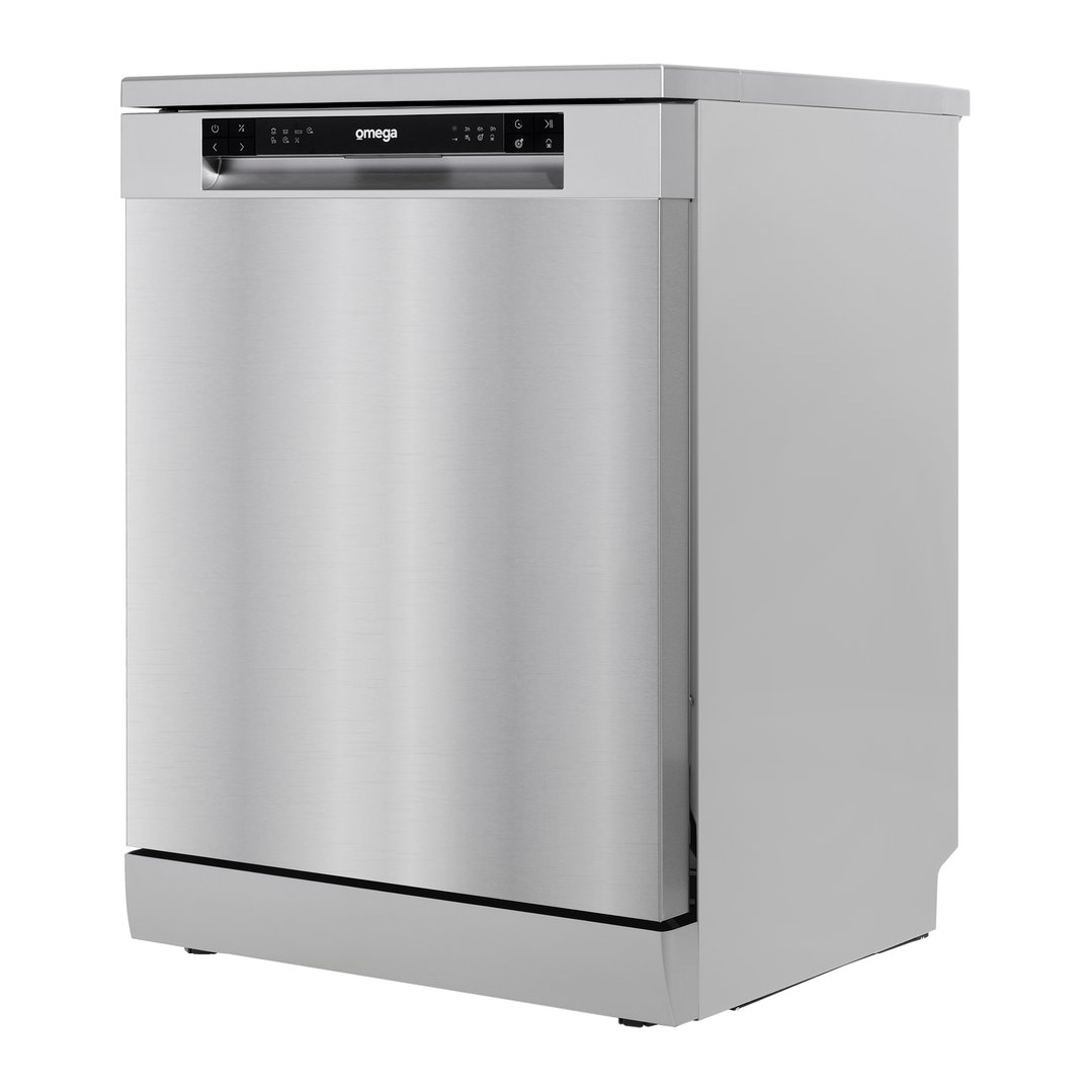 Omega 60cm Freestanding Dishwasher Stainless Steel ODWF6014X Buy