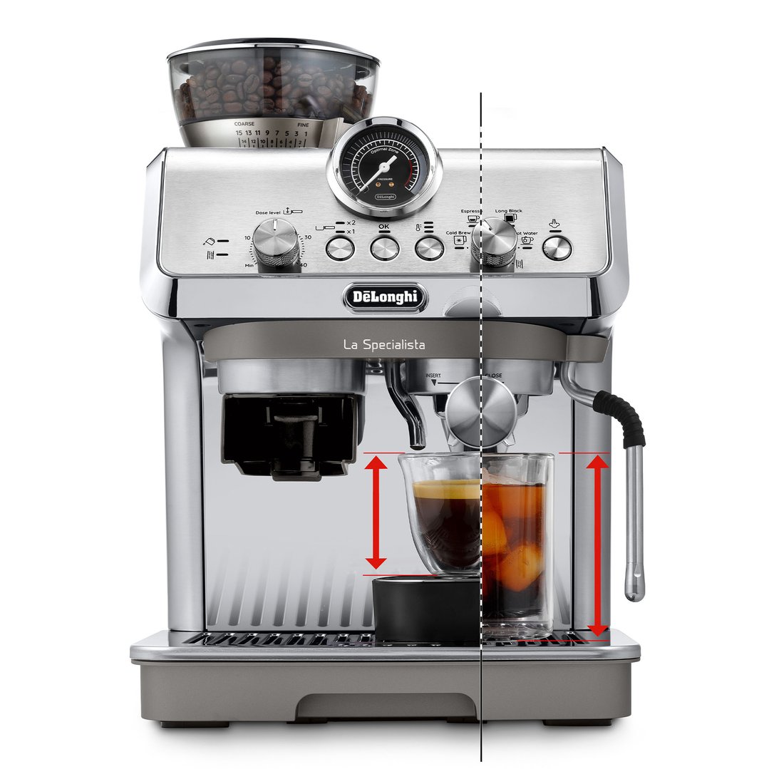 Delonghi La Specialista Arte Evo with Cold Brew Coffee Machine EC9255M2