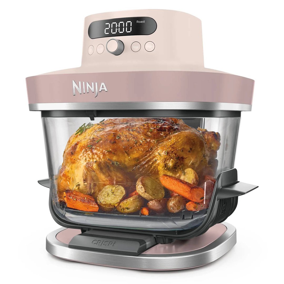 Ninja Crispi Pro 6-in-1 Glass Air Fryer - Pink AS101PK