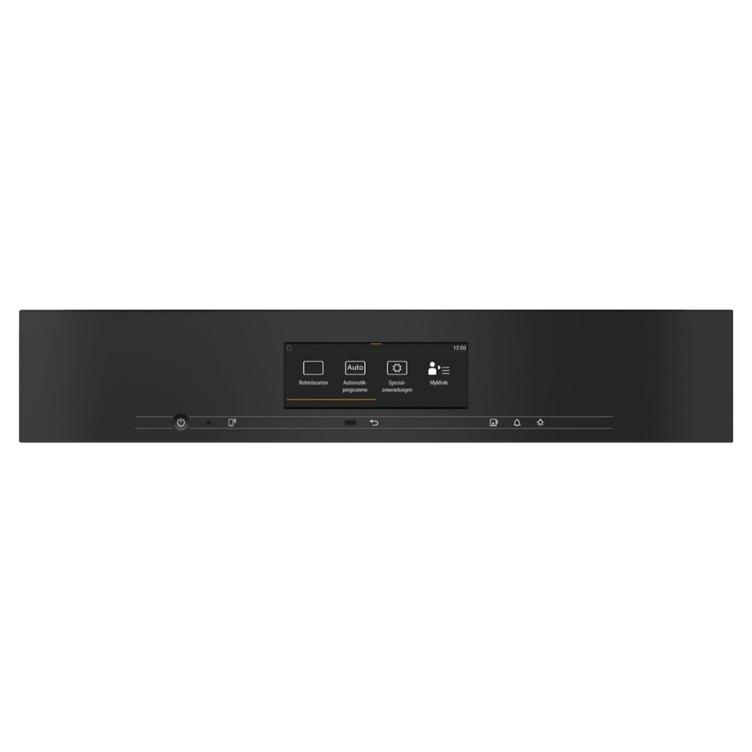 Miele 45cm Compact Combination Steam Oven with M Touch Display and HydroClean Obsidian Black DGC7840HCPROOBSW