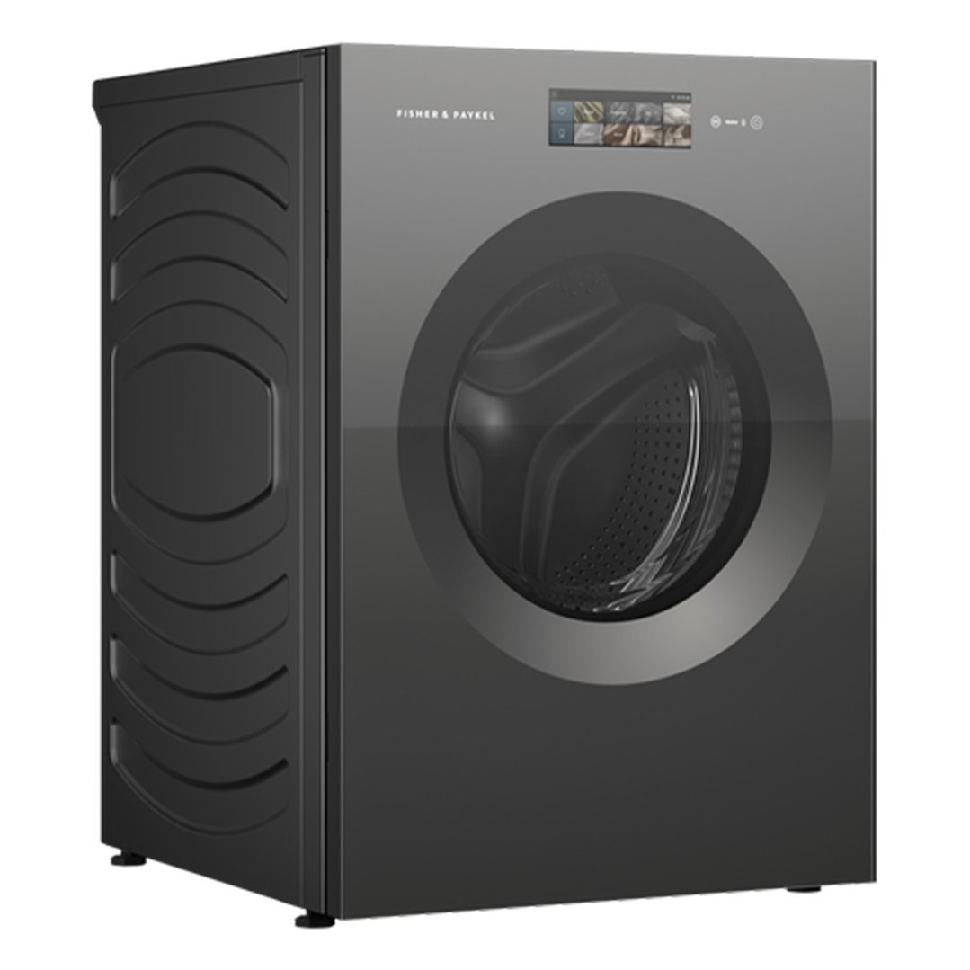 Fisher & Paykel 12kg Series 11, Minimal Front Loader Washer, Mod Dose, Grey Glass WH1260YZB5