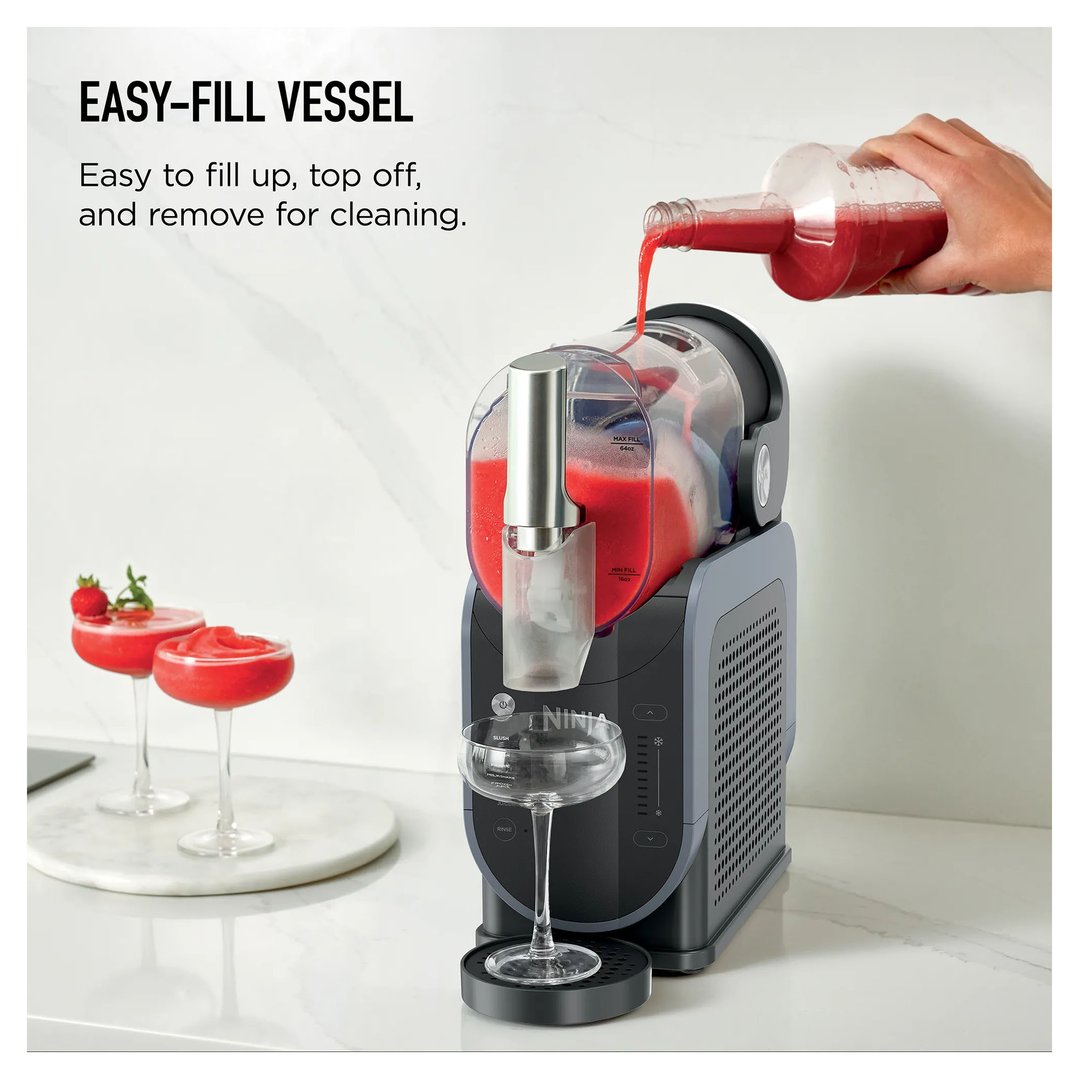 Ninja SLUSHi Professional Frozen Drink Maker - Limited Edition Frosé FS302PK