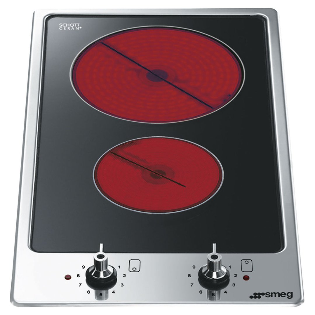 Smeg 30cm Twoburner Ceramic Cooktop PGA32C. Buy Online with Afterpay