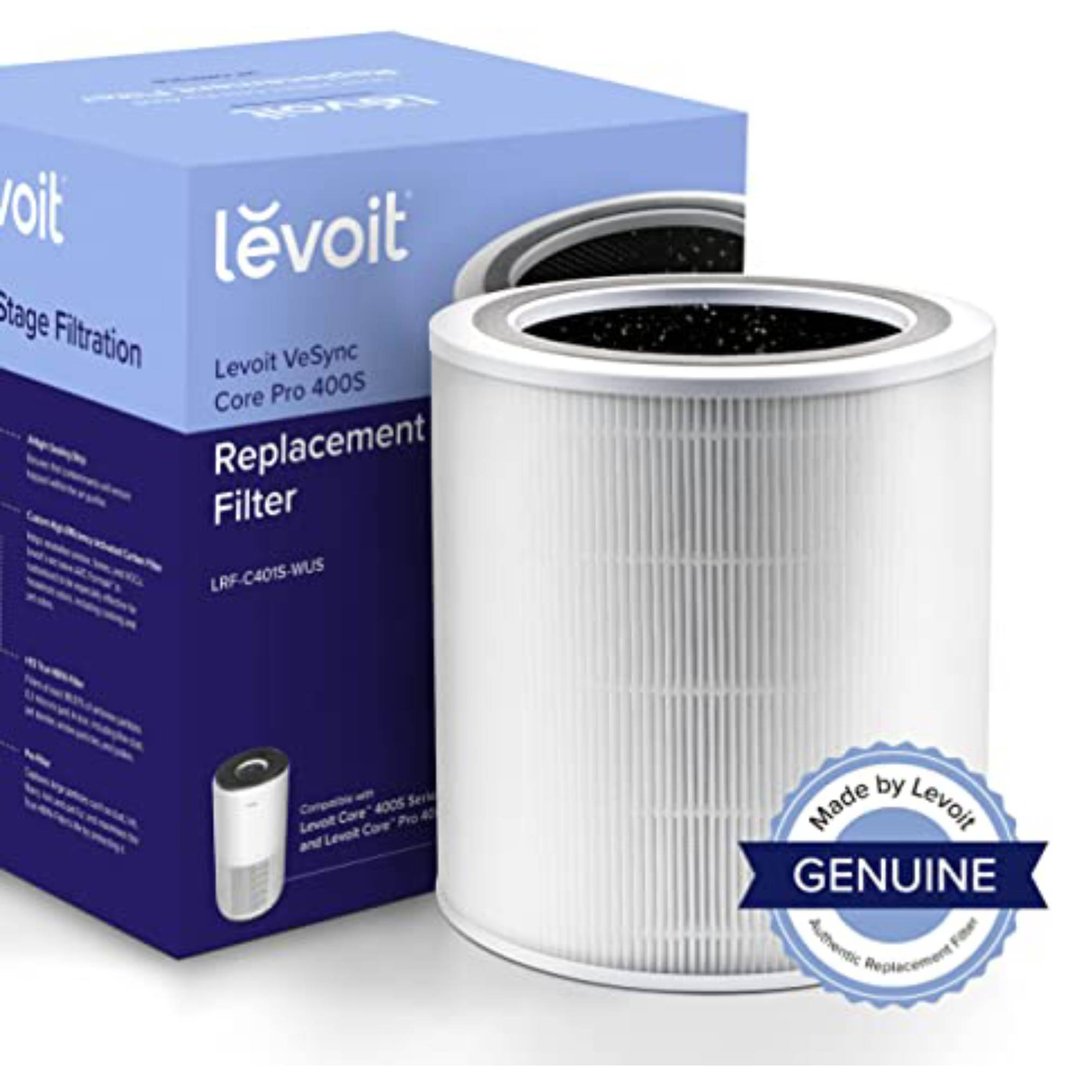 Levoit Air Purifier Replacement Filter for Core 400S HEACAFLVNUS0051