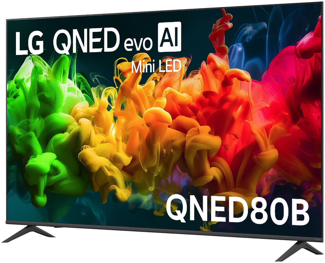 LG 75" QNED80B 4K AI Mini LED Smart TV 2026 75QNED80BSA