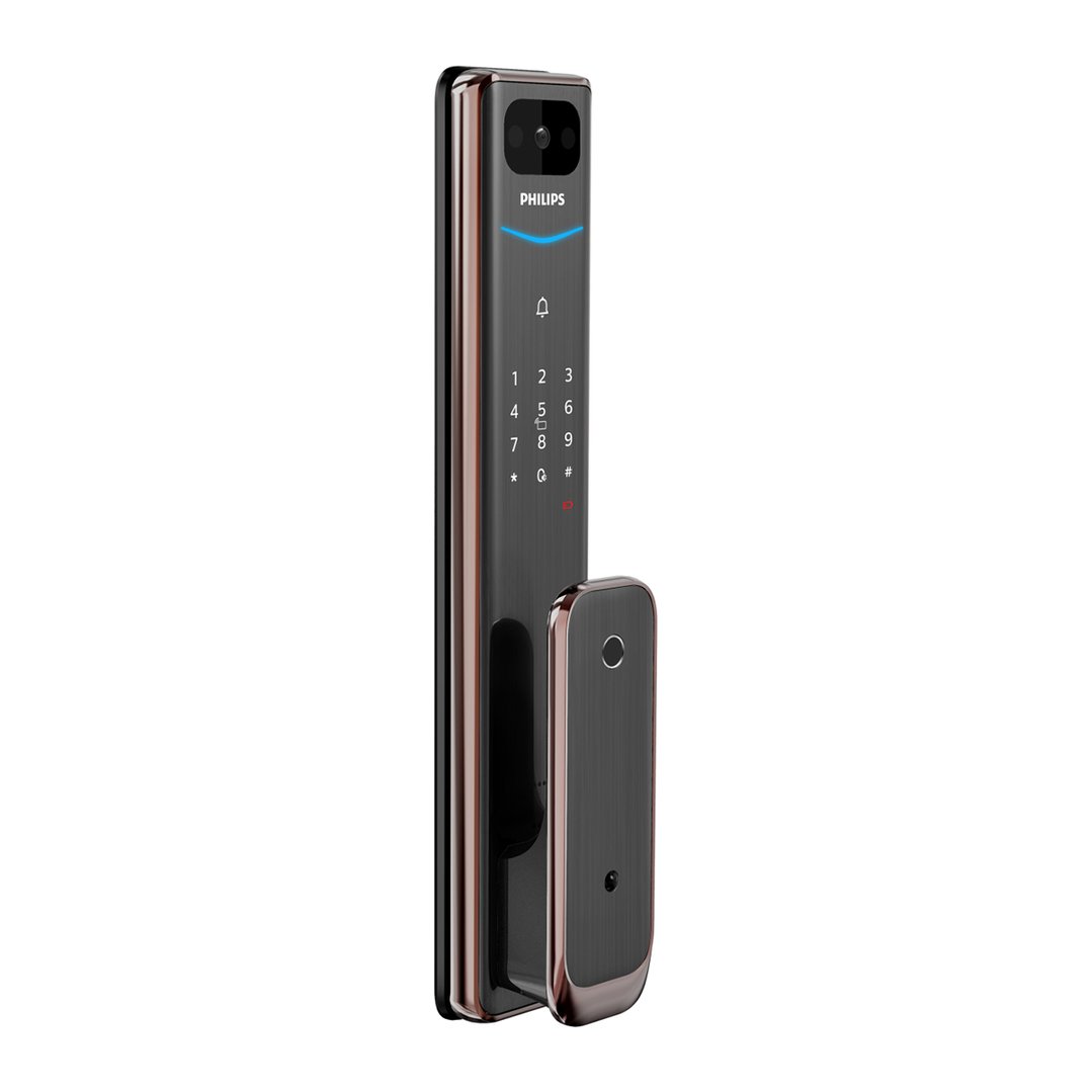 Philips Smart Wi-Fi Remote Video Intercom Mortise Door Lock - Copper ALPHA-VP-5HWS-C