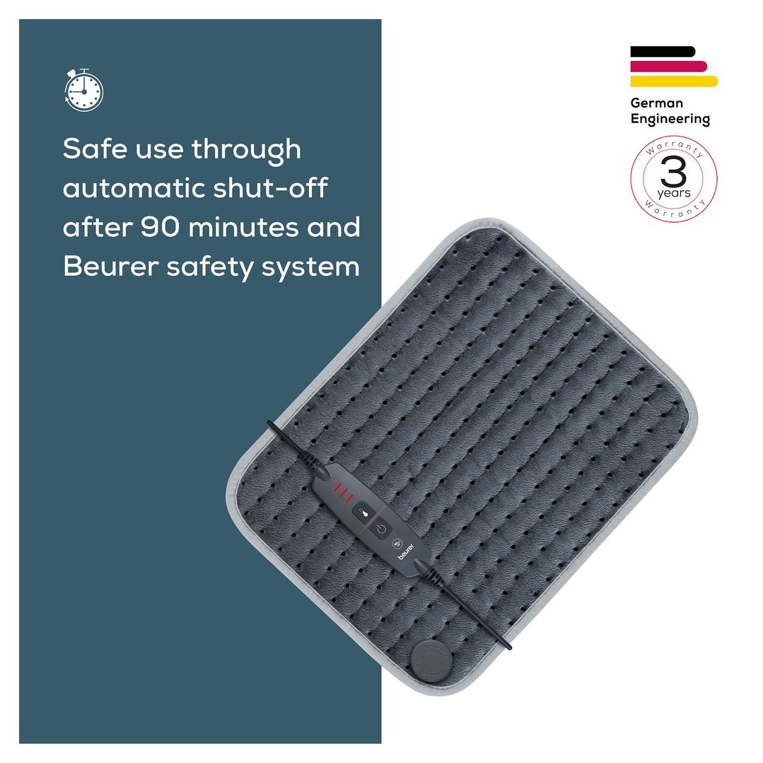 Beurer HKSE Personal Heating Pad Dark Grey HKSE