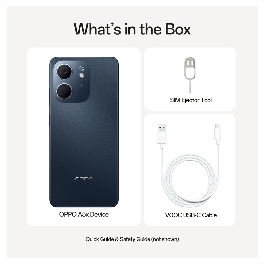 OPPO A5x 4G Midnight Blue CPH2725MBLU