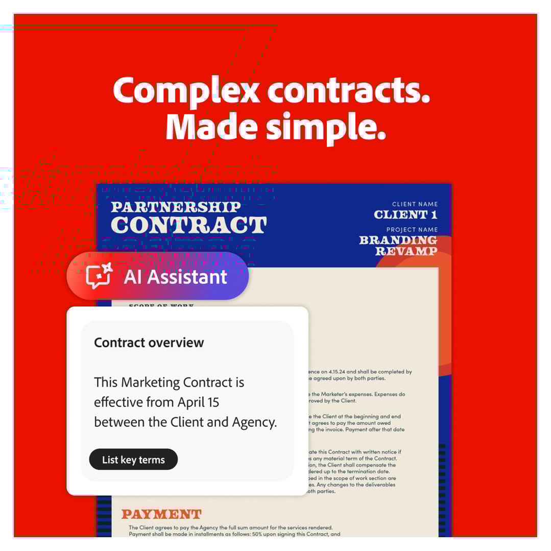 Adobe AI Assistant for Acrobat ESD AUS 9337694086838