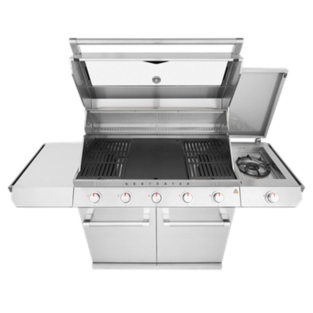 Beefeater 7000 Classic 5 Burner BBQ, Side Burner and Trolley BMG7652SA