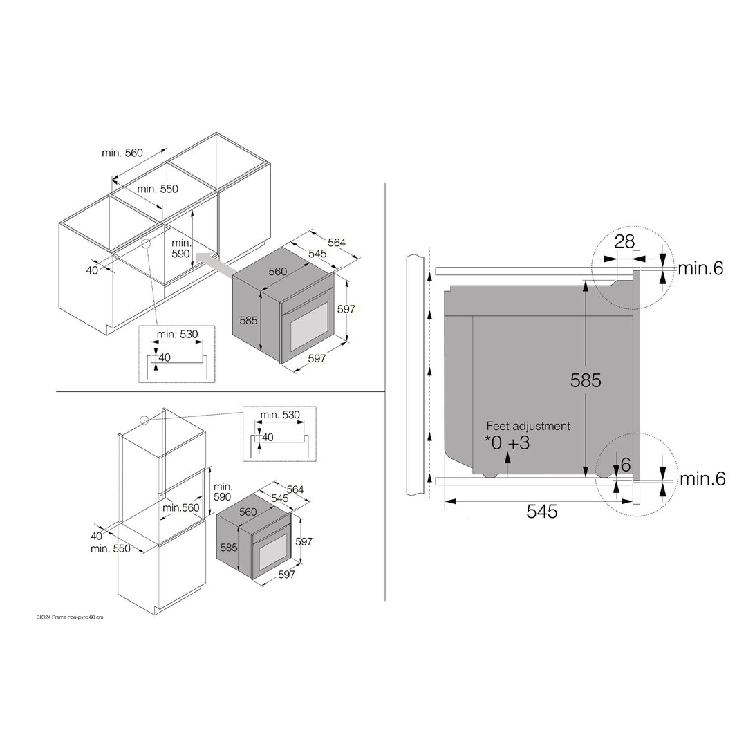 ASKO Craft Frame 60cm Combi Steam Oven - Black Steel OCS66BSH-AU
