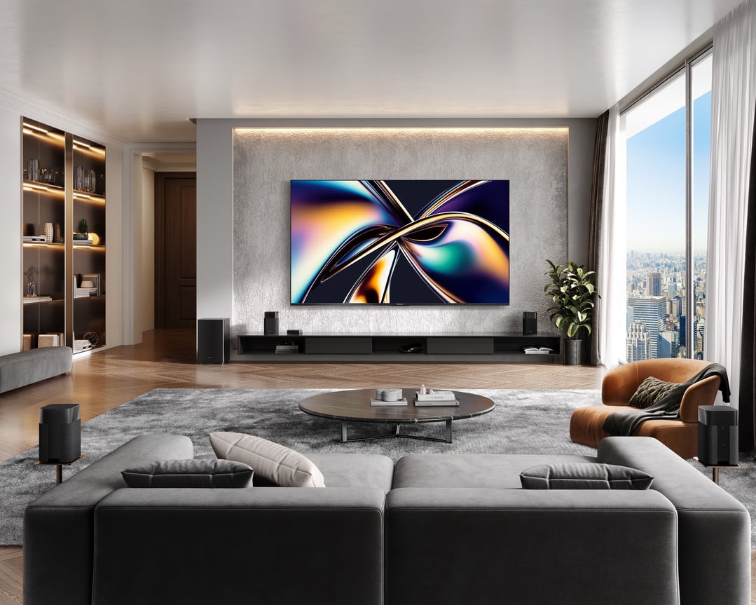 Hisense 75" U8QAU ULED MiniLED 4K QLED 165Hz Smart TV (2025) 75U8QAU