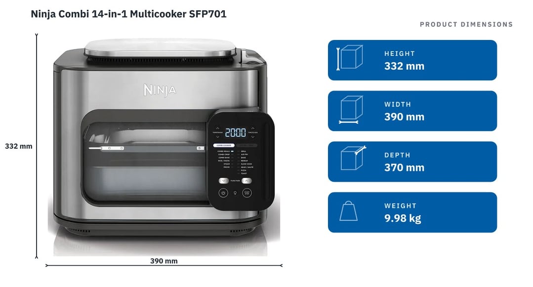 Ninja Combi 14-in-1 Multicooker SFP701