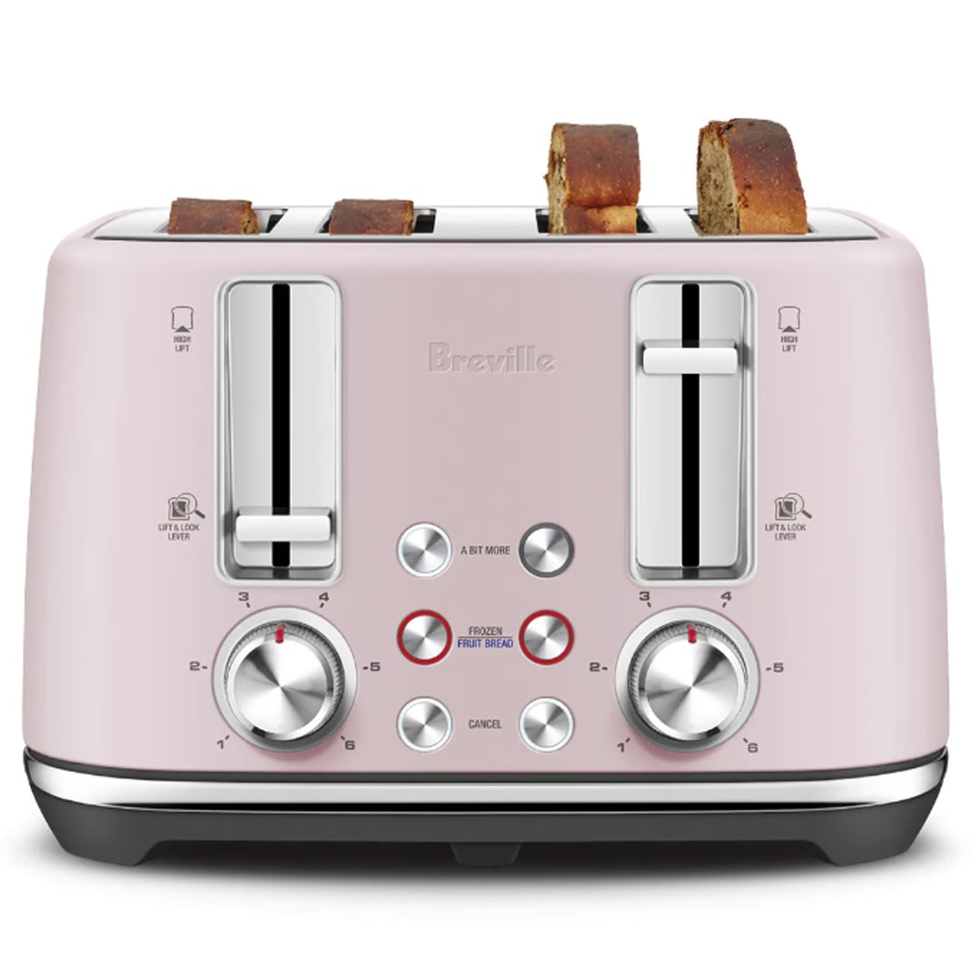 Breville the ToastSet™ 4 Slice Mauve LTA842MAU Buy Online with