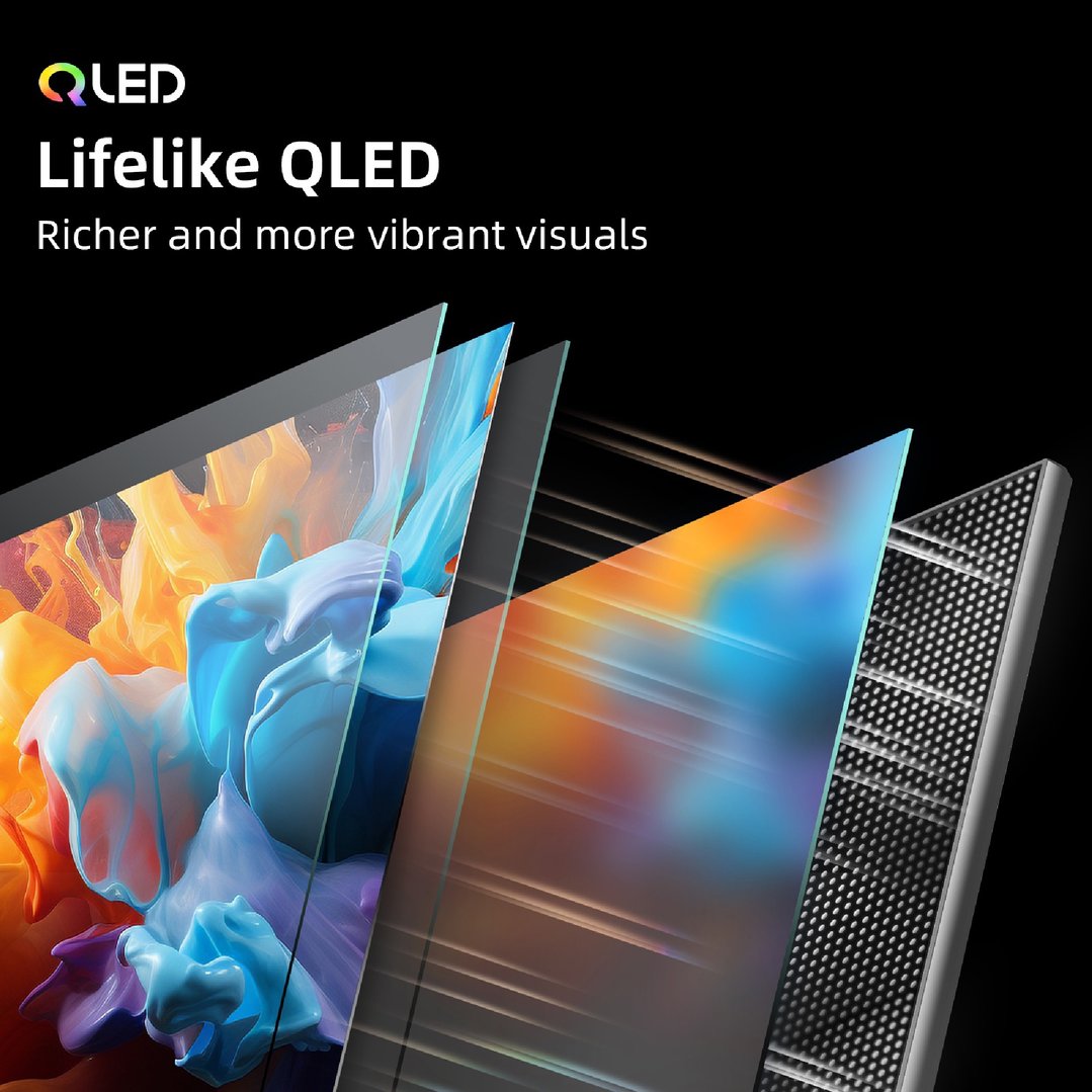 Chiq 58" 4K QLED Google Smart TV (2025) U58QG7L