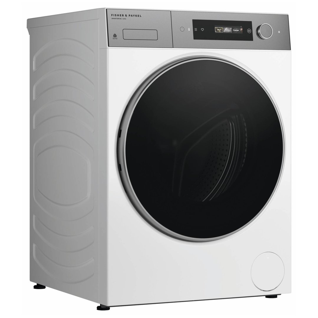 Fisher & Paykel 12kg Series 7 Contemporary Front Loader Washer with Touchscreen - White WH1260D5