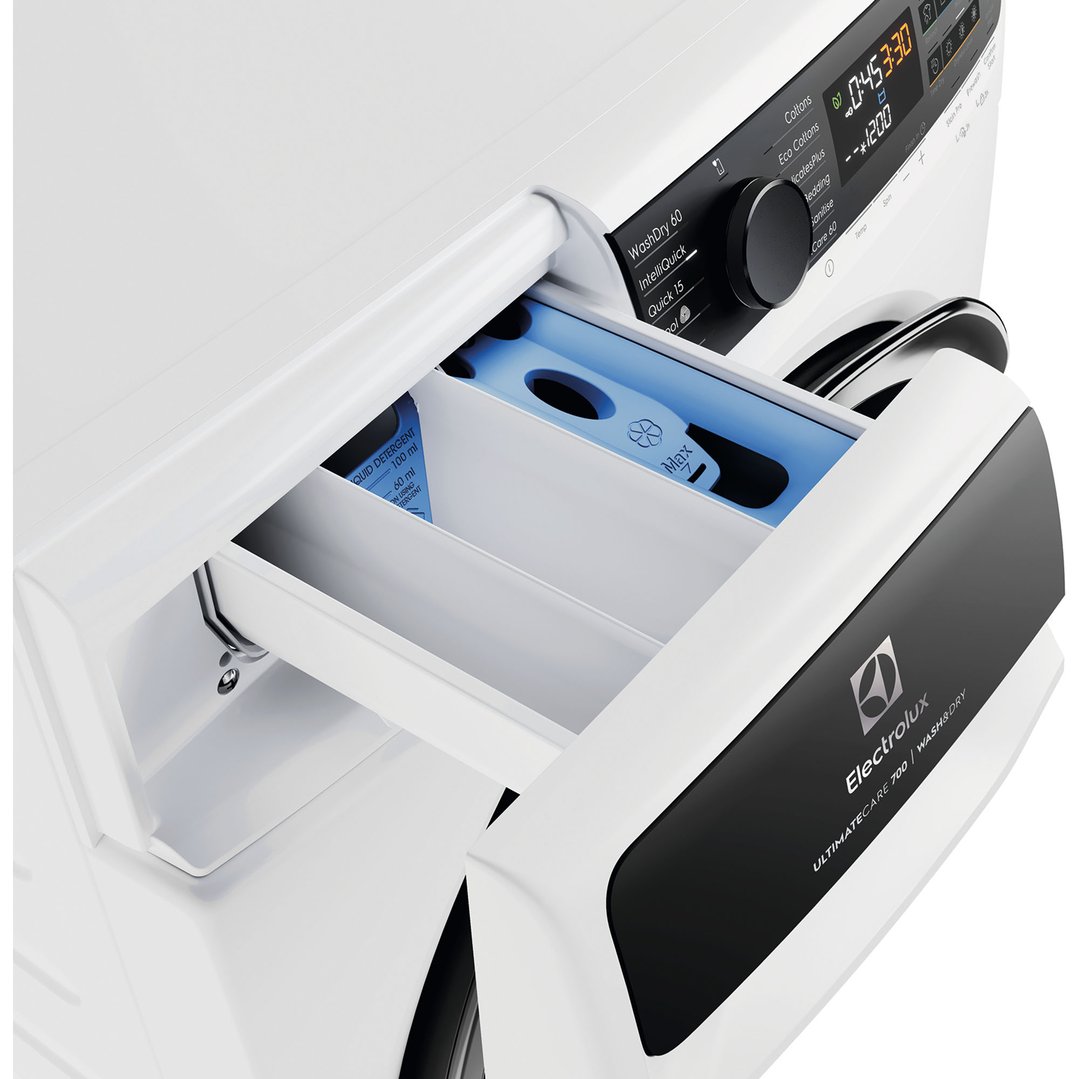 Electrolux 10kg UltimateCare 700 Front Load Washing Machine with 6kg Dryer White EWW1043R7WCS
