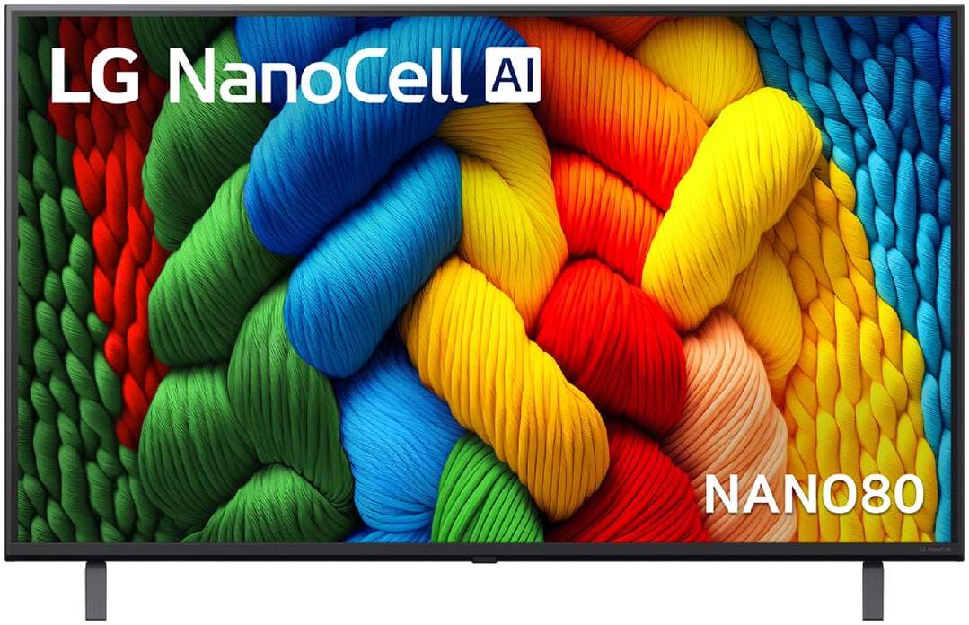 LG 43" NANO80A AI LED UHD 4K Smart TV 2025 43NANO80ASA