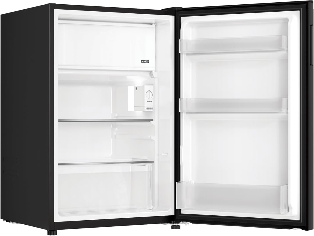 Haier 114L 300 Series Bar Black Refrigerator Freezer HRF115UG2