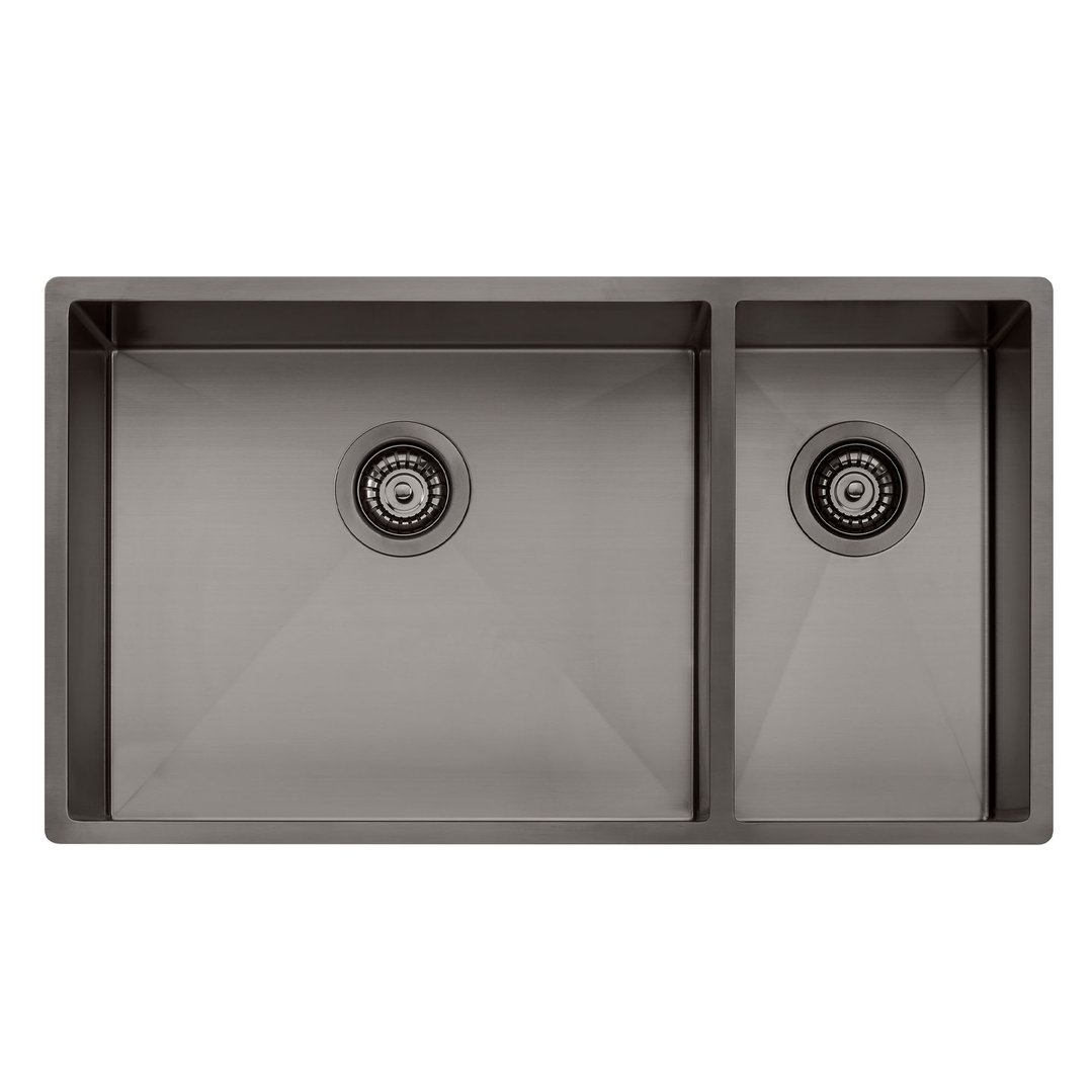 Oliveri Spectra 1 & 1/2 Bowl Sink - Gunmetal SB35GM