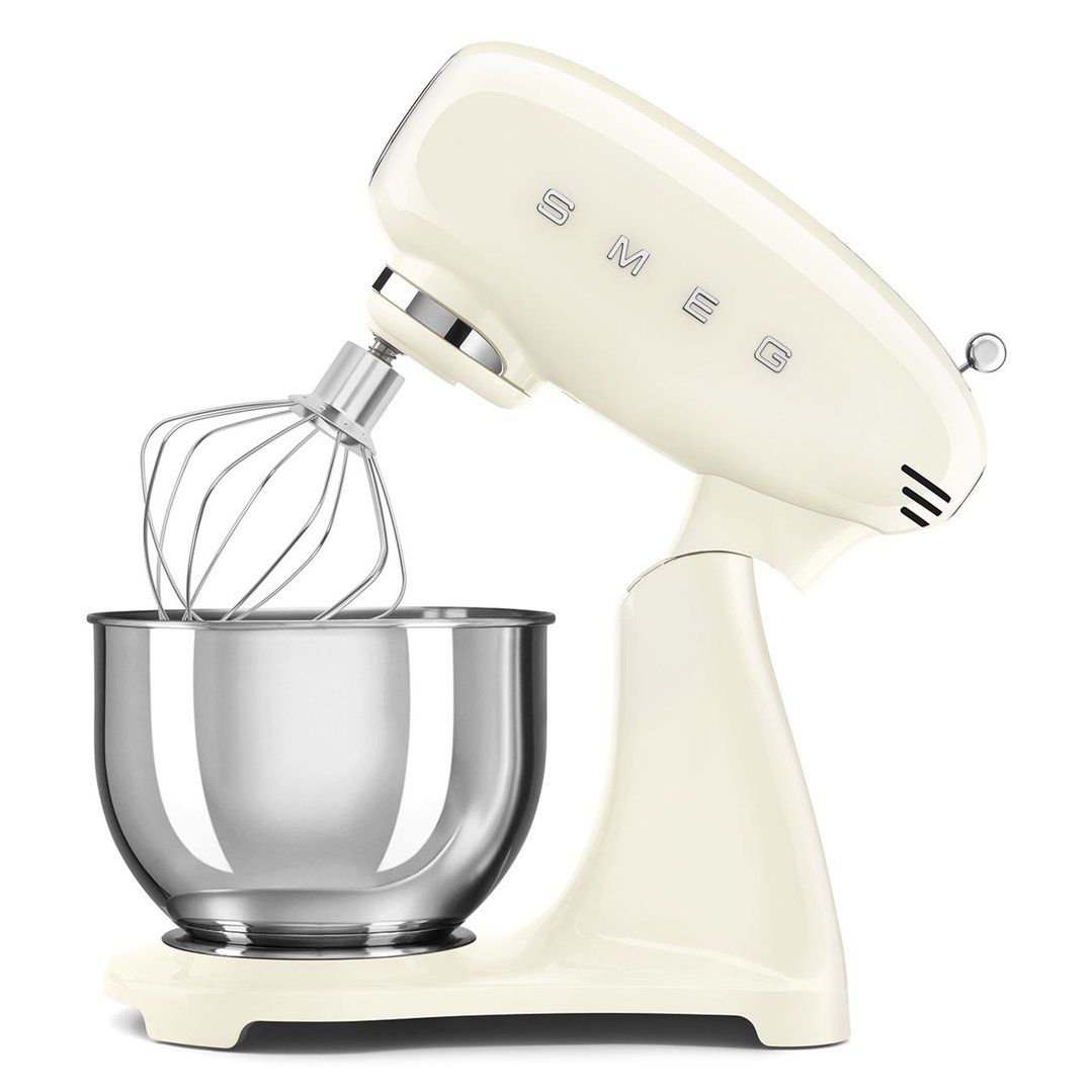 Smeg 50's Style Retro Stand Mixer - Cream SMF05CRAU
