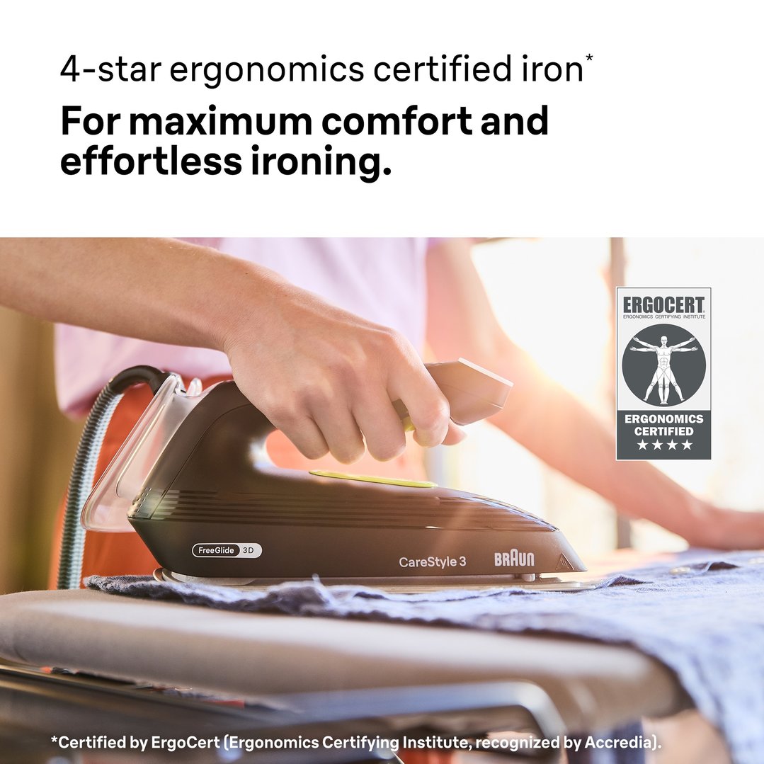 Braun CareStyle 3 Steam Generator Iron Black IS3257BK