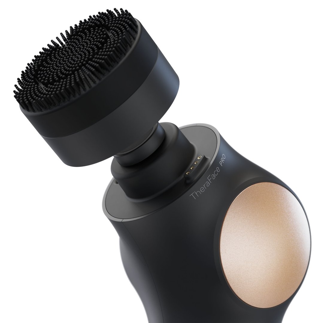 Therabody TheraFace PRO – All-In-One Skincare Device With 8 Clinically-Proven Treatments (Black) TF03582-01