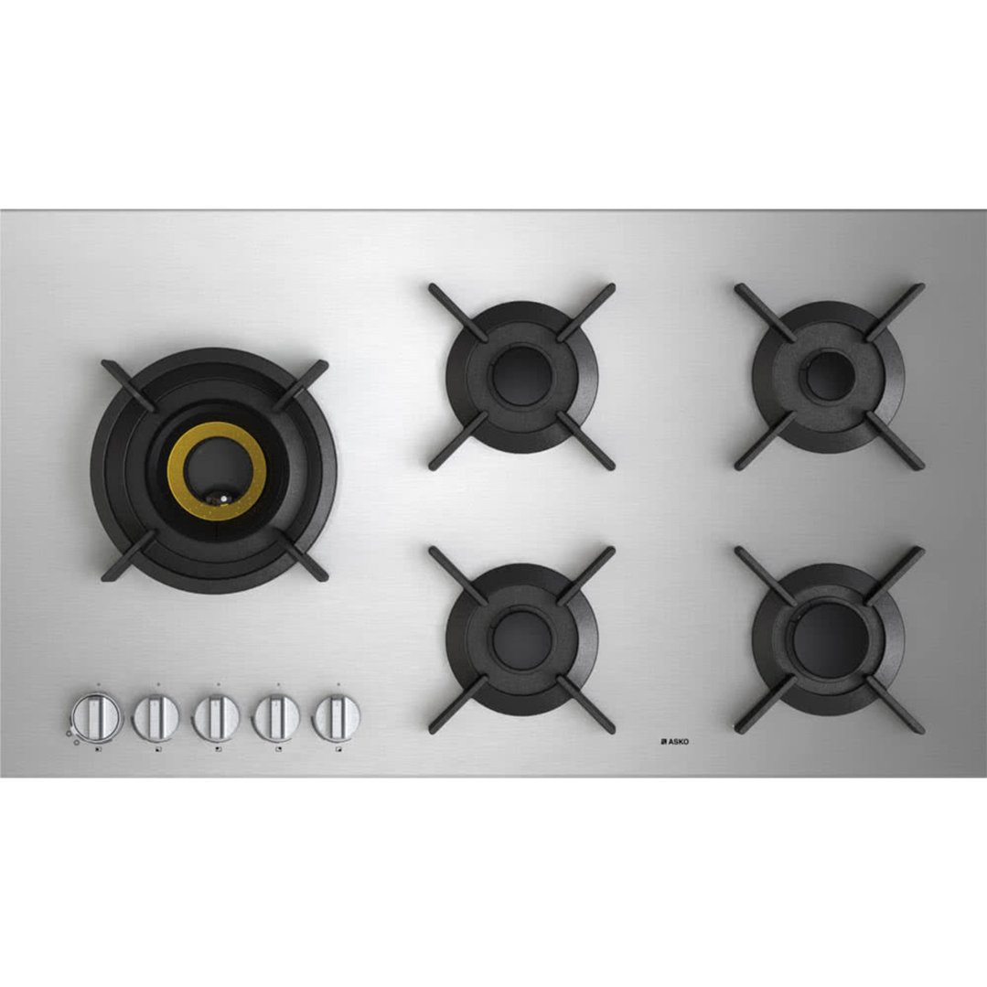 ASKO 90cm Pro Series304 Grade Stainless SteelGas Cooktop HG1995SD
