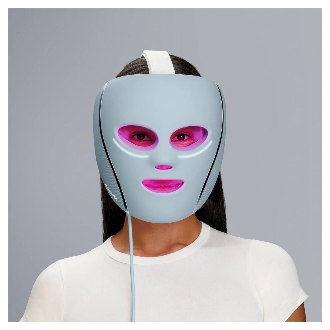 Shark CryoGlow Under-Eye Cooling + LED Face Mask - Blue FW312