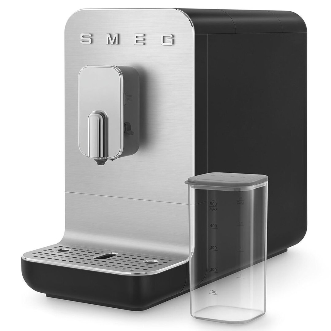 Smeg Automatic Coffee Machine with Steam System - Black Matte BCC13BLMAU