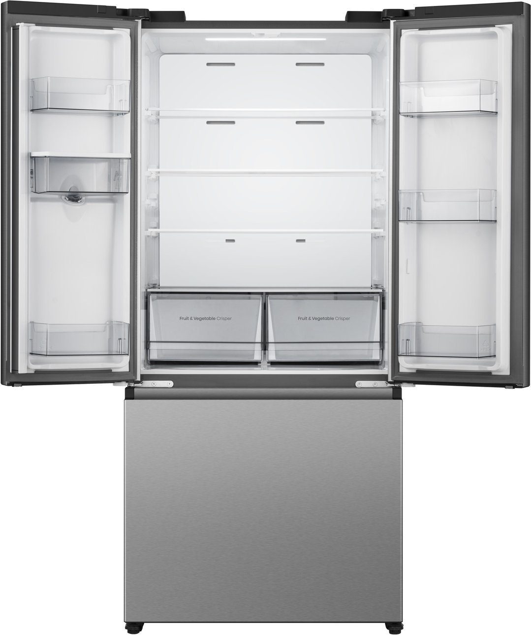 Hisense 544L PureFlex French Door Fridge - Silver HRFD537SW