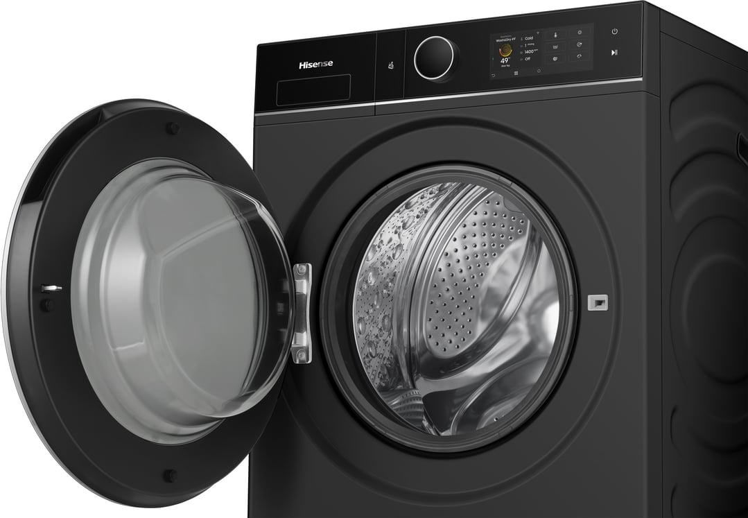 Hisense 12/8KG Black Washer Dryer Combo HCF8I1215HB