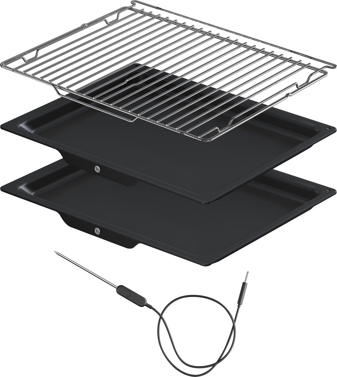 ASKO Craft Frame 60cm Pyrolytic Oven - Black Steel OTP66BSH-AU