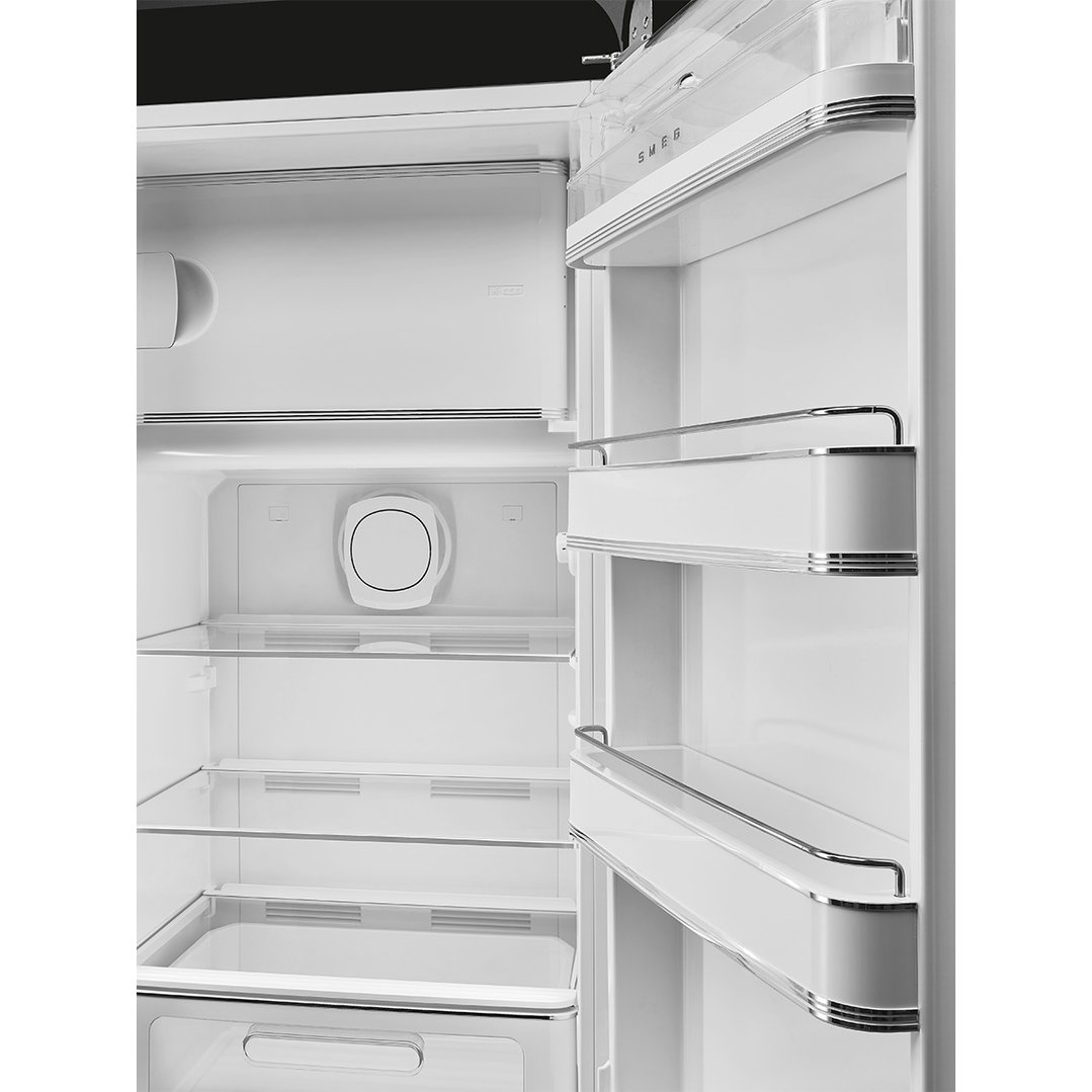 Smeg FAB 28 50’S Style Retro Refrigerator, Right Hand - Black FAB28RBL5AU