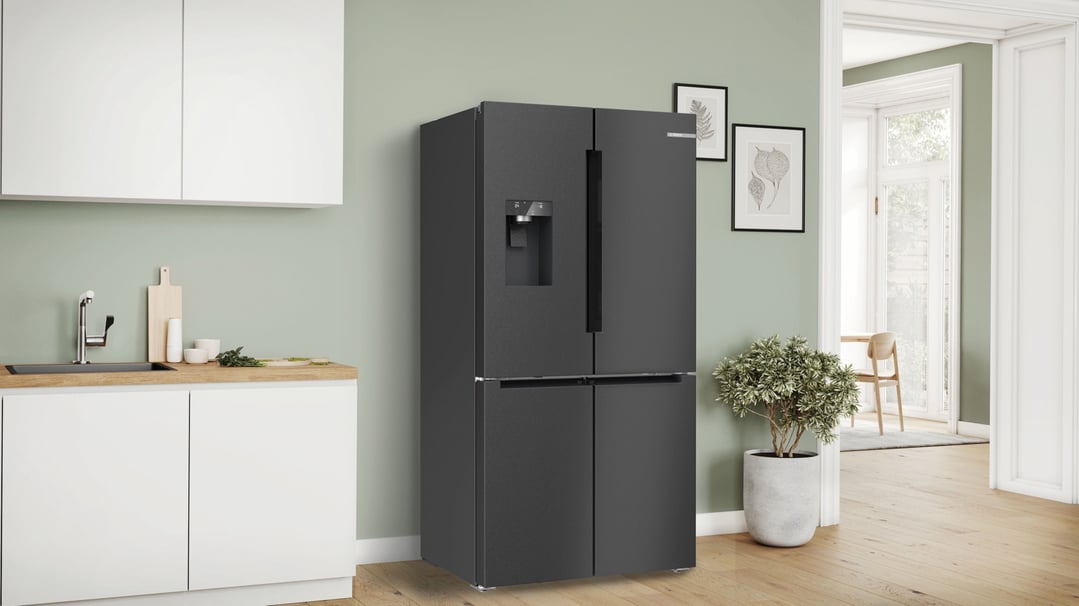 Bosch Series 6 Multi Door Fridge Freezer Brushed Black Steel KFD96AXEAA