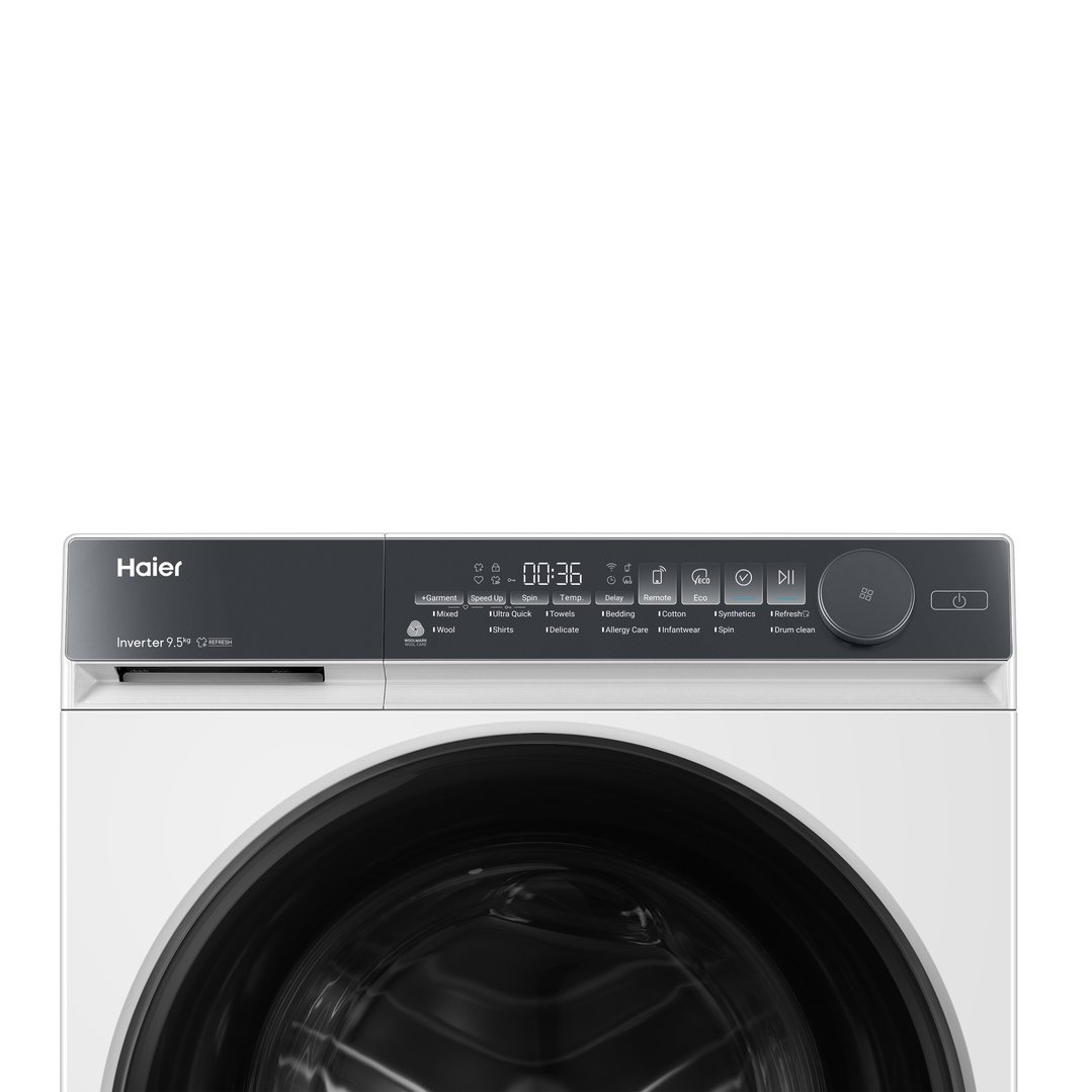 Haier 9.5kg 500 Series Front Load Washing Machine - White HWFS95NW1