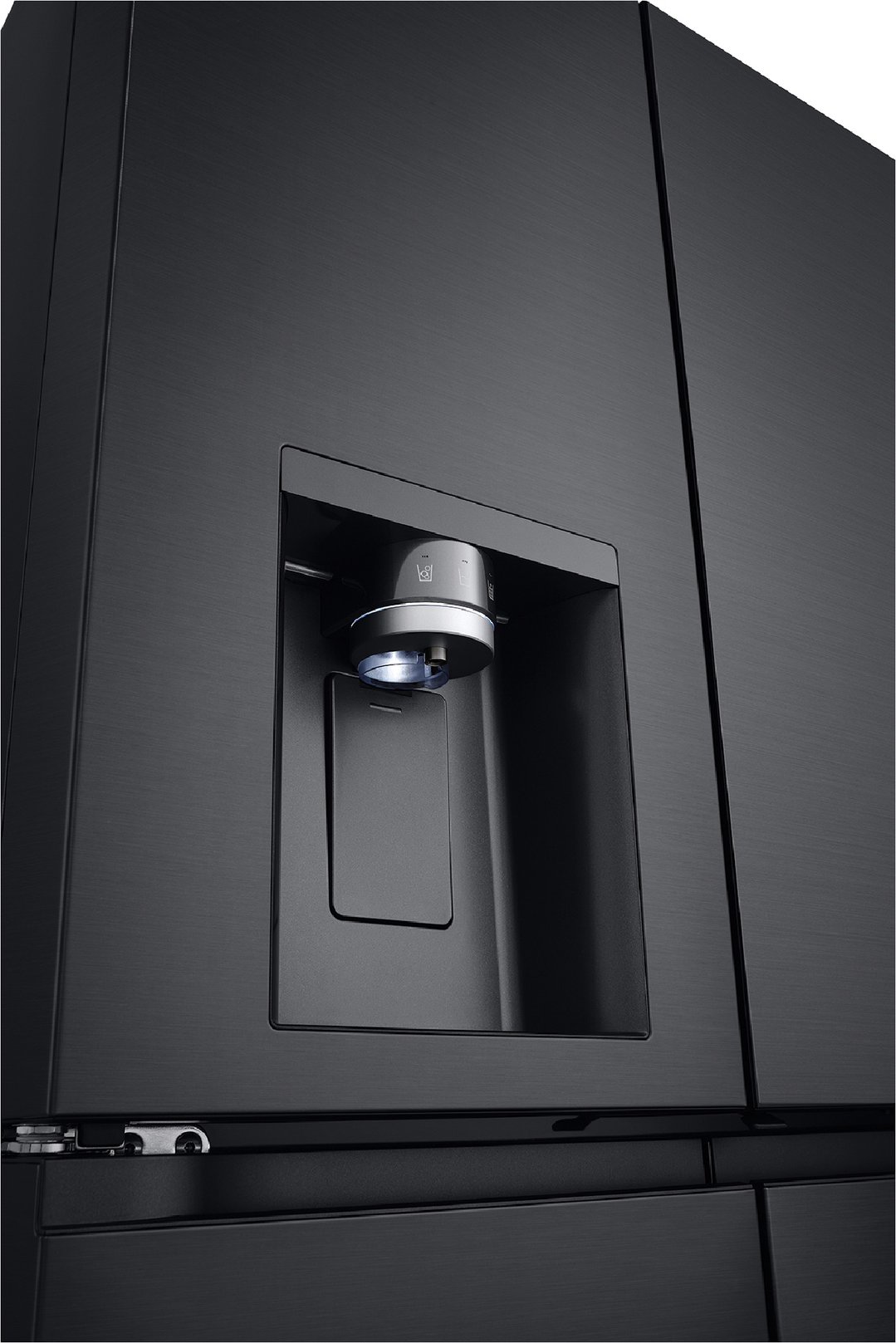LG 638L French Door Fridge in Matte Black Finish GF-D700MBLC