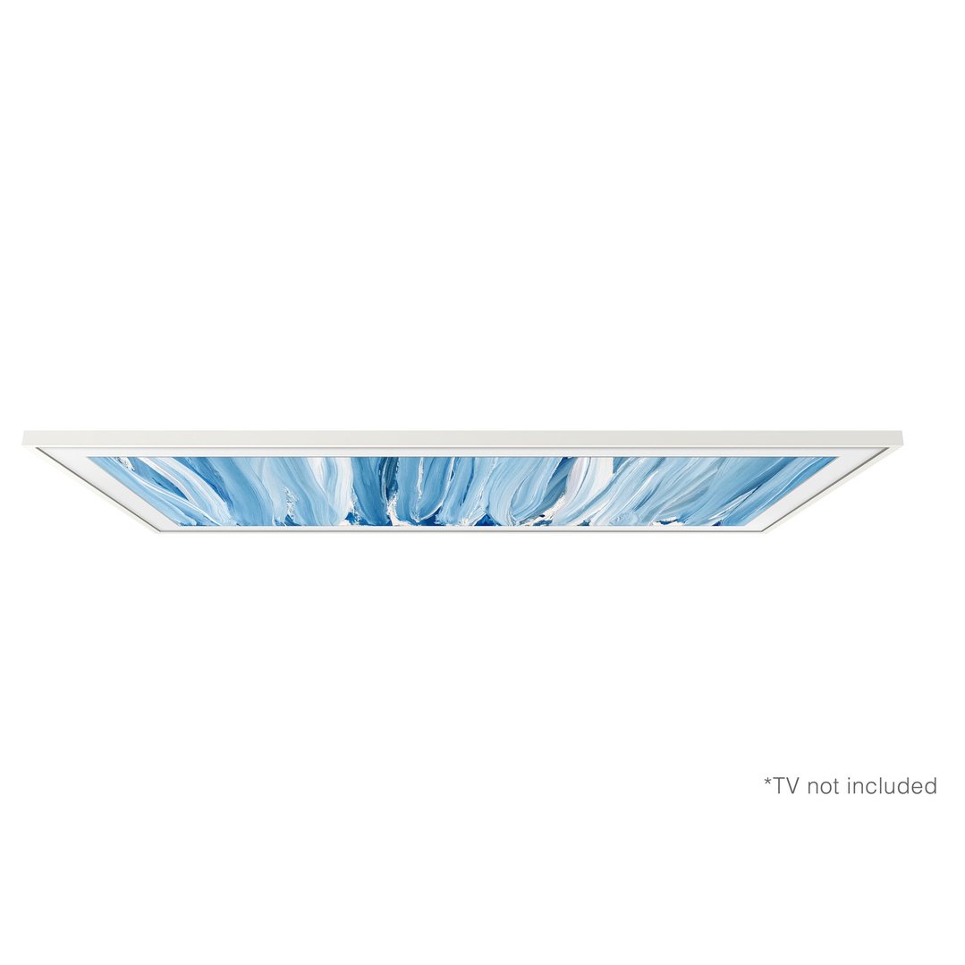 Samsung 65" The Frame Customisable Modern Frame VG-SCFH (2021-2026) Teak - White VG-SCFH65WTBXY