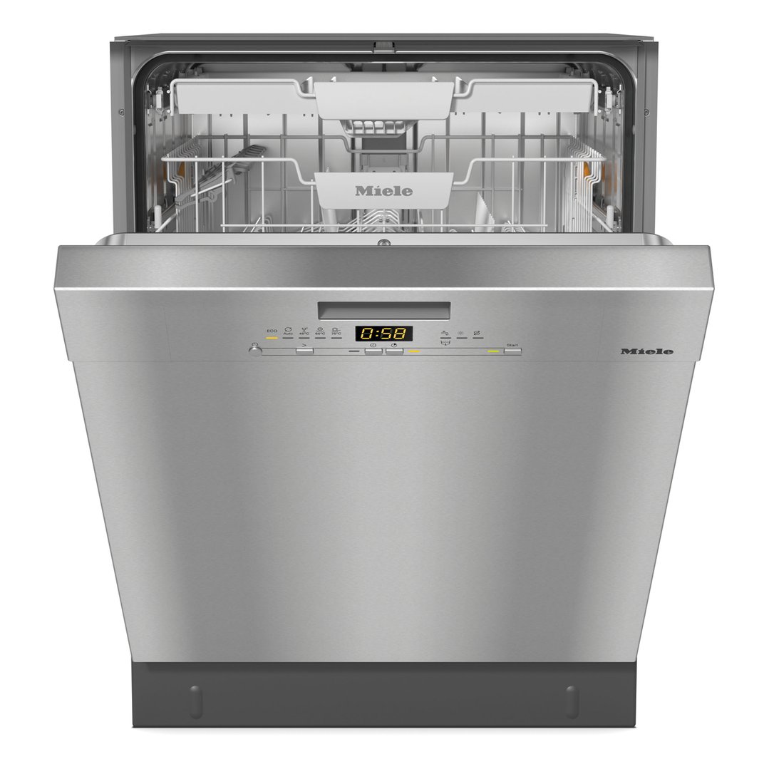 Miele 60cm Built-Under Dishwasher with QuickPowerWash CleanSteel G5000SCUCLST