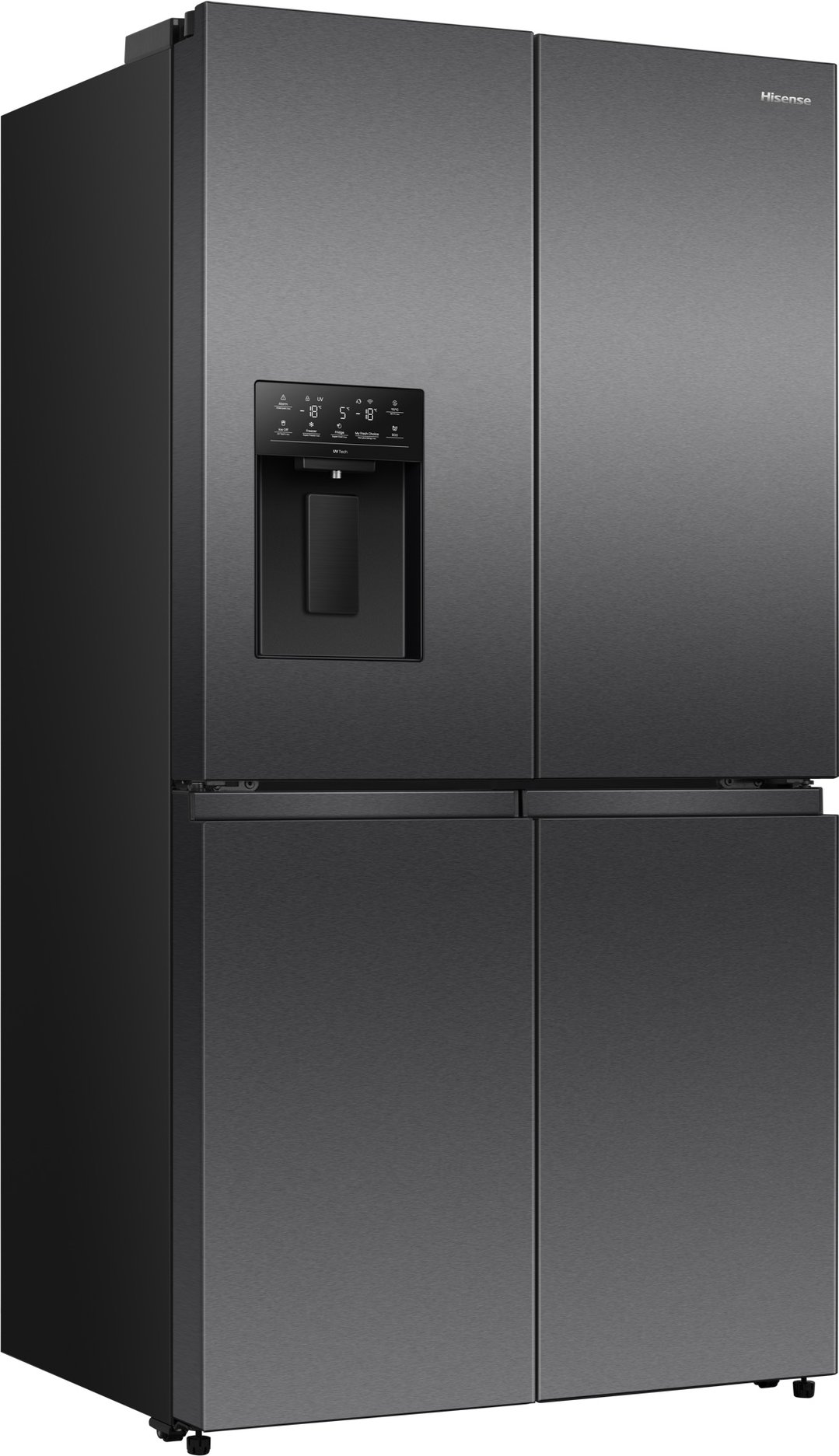 Hisense 640L PureFlex French Door - Dark Stainless Steel HRCD640TBW